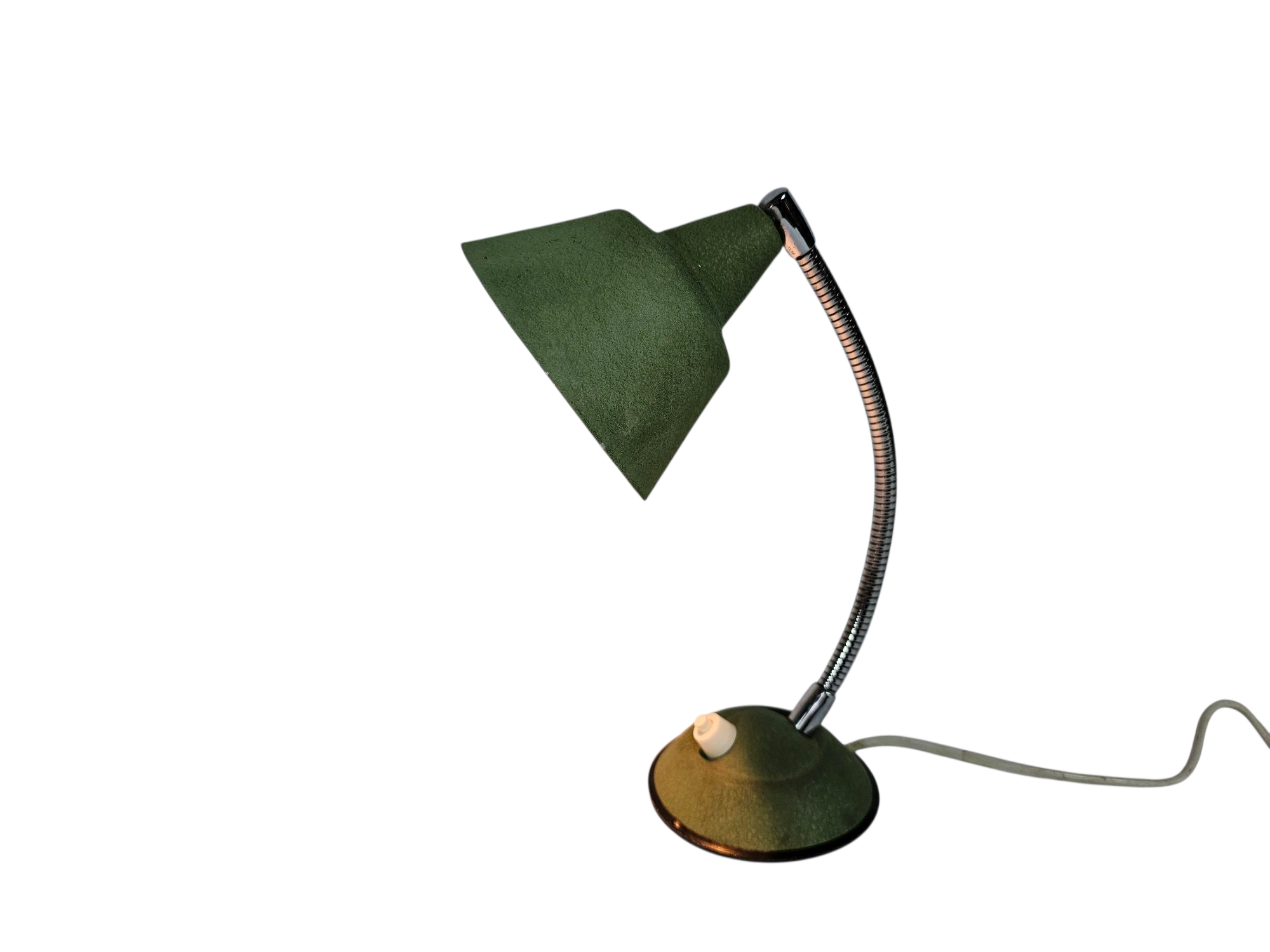 Vintage - cocotte - tafellamp -  flexibele nek - Frankrijk - 1950's