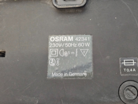 Osram - design vloerlamp - 'trispot' - halogeen - W-Germany - 70's