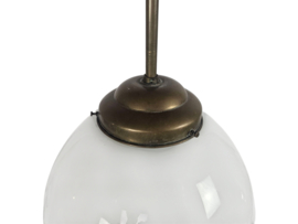 Art Deco - Giso Gispen - (school) hanglamp - gasarmatuur - Holland - 1925