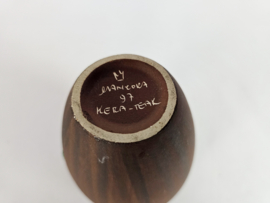 L'Ancora - Kera-Teak - model 97 - vaasje  -  1960's