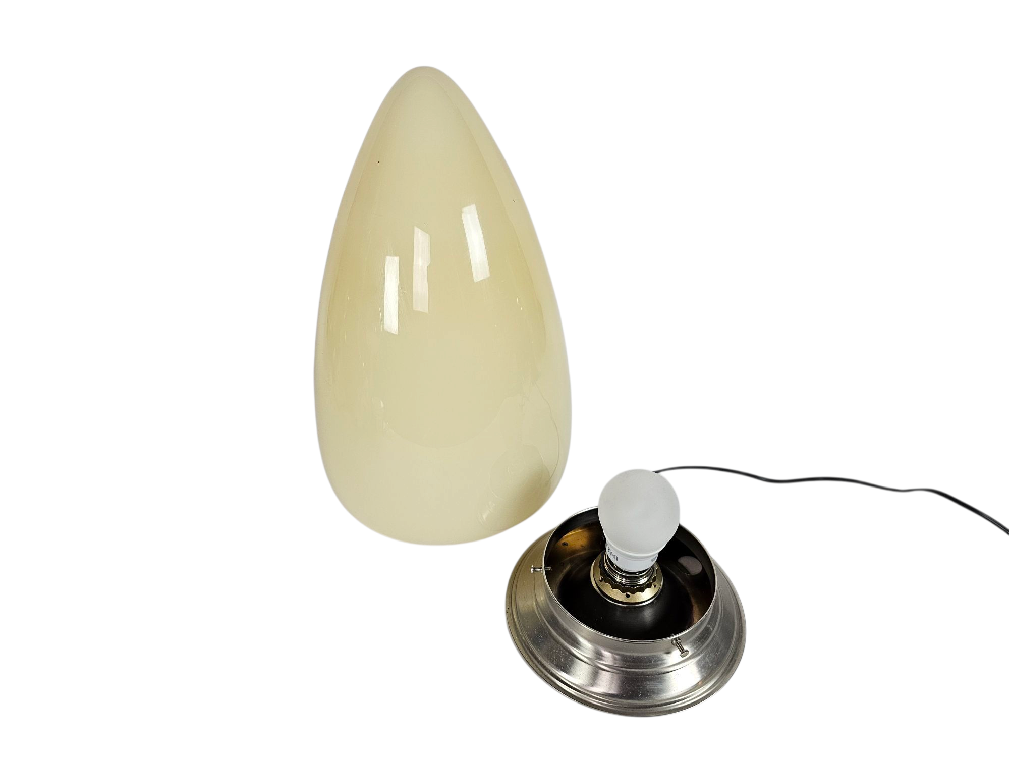 Gispen Giso Holland - XL tafellamp - kegellamp - Art deco stijl - 1980's