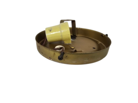 Glashütte Limburg - Amber  - plafondlamp - glas - metaal - 70's