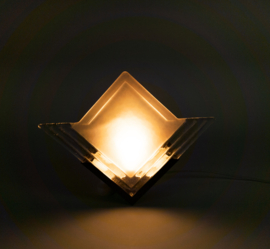 Leucos - Murano - wandlampen (2) set  - Murano glas - metaal - 1960's