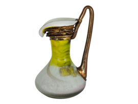 Tubi Vadan - Glas, gefuseerd met Iri(di)serend Koper/Brons | Roemenië, 1970-1990.