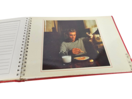 The James Dean Adress Book - Photographs by Sandforth Roth  - Designed by Bonnie Jean Smetts - 1986