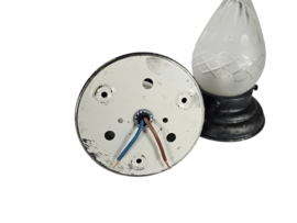 Gispen - Giso Gispen - 2 x plafonniere - geslepen glas - 2e kwart 20e eeuw