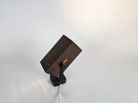 Philips - model NCS 104 - kubus wandspot - metaal - kunststof - 1970's