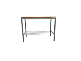 Stiemsma Rotterdam - bijzettafel - teakfineer - metaal - 1960's