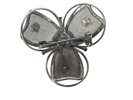 Filigrain -  zilver - broche - 2e helft 20e eeuw