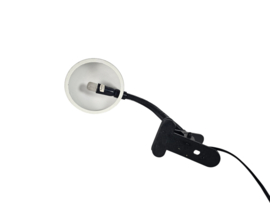 Hala Zeist - klemlamp - bureaulamp - flexibele arm - Nederlands fabricaat - 70's