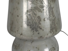 Riviera Maison - tafellamp - glas - 'mushroom lamp' - Hollywood Regency - 2000