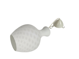 Dutch design - Philips - Louis Kalff - satijnglas - kelklamp - type NG 39 E/100 - 1950's