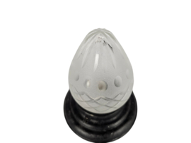 Gispen - Giso Gispen - 2 x plafonniere - geslepen glas - 2e kwart 20e eeuw