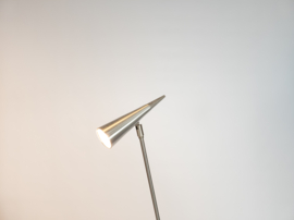 Hala Zeist - vloerlamp - swingarm - halogeen - Dutch design - aluminium -  80's