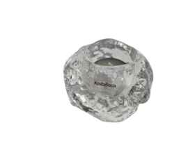 Kosta Boda - Ann - 'Snowball'  votive - (2)  design Ann Wärff - Zweden