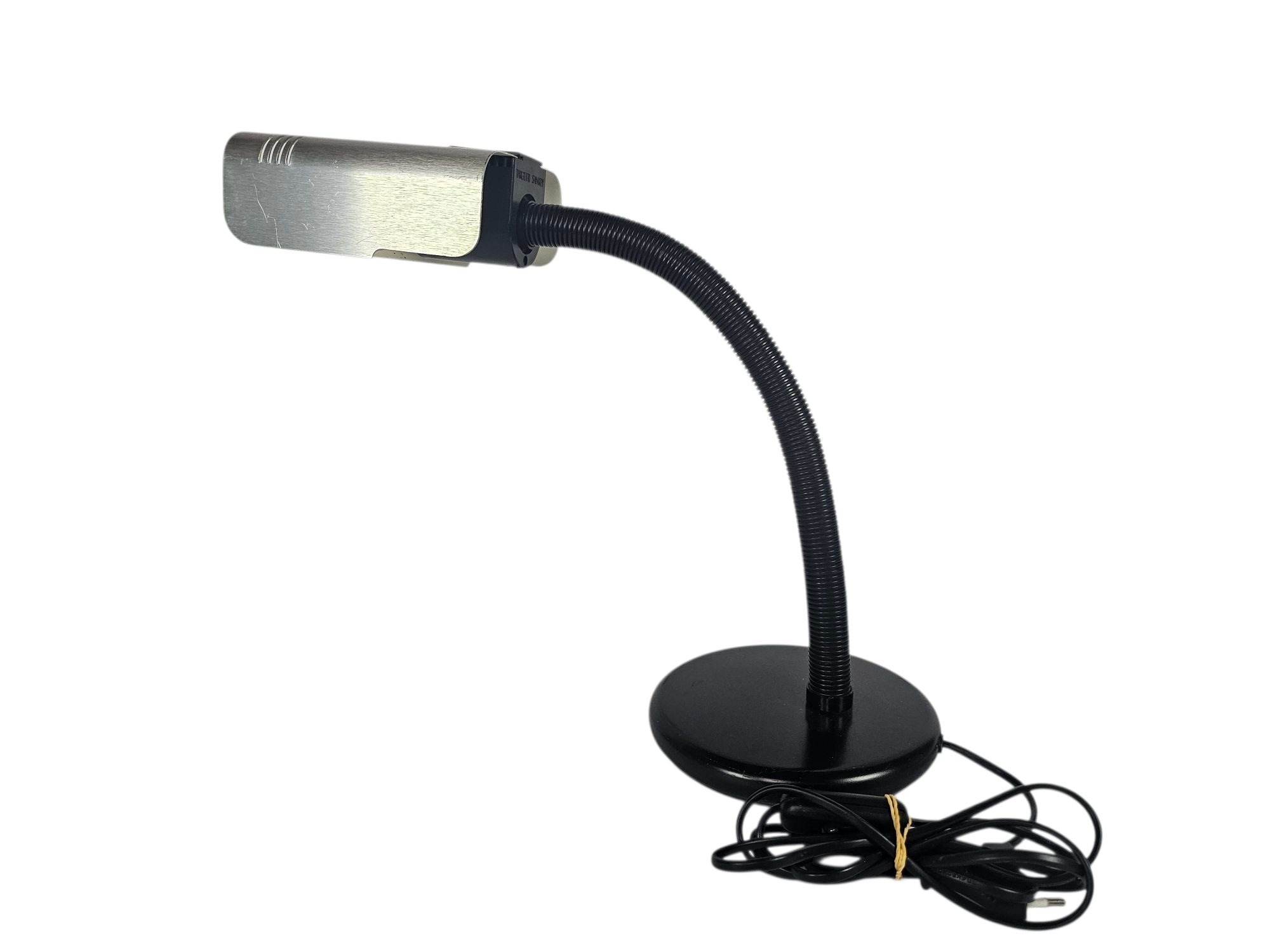 Vintage Italiaanse Targetti Design - Gooseneck - Desk Lamp - Verstelbaar - Buigbaar - Studielamp - Kantoorlamp - Nachtkastje lamp - 70's