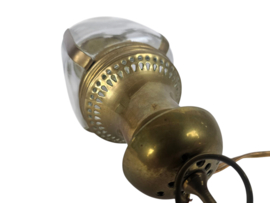 Messing - lantaarn - muurlamp - wandlamp - 1e kwart 20e eeuw