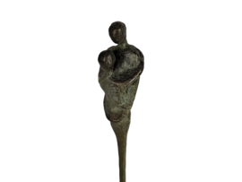 Jos Gielen - brons - hardstenen sokkel - 'De kus' - 2000 - heden