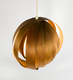 Mid century modern - Moon lamp - Verner Panton stijl - teak - 60's