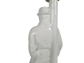 Tafellamp - Detective - Lantaarnpaal lamp - keramiek - post modern - 80's