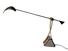 Brilliant-leuchten - tafellamp - model 06248 - Memphis stijl - messing - Germany - 90's