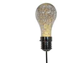 XL ´Bulb´ vloerlamp - chroom - glas - led - 2000