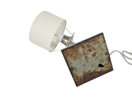 Art Deco - wandlamp - chroom - 'gooseneck' - 1930's