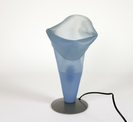 Dutch design - 'Amazing vase' - attr. designer Johan Bakermans - rubber - oprolvaas lamp- 90's
