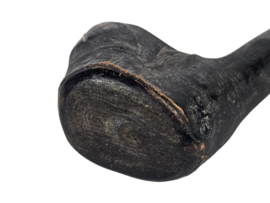 Rungu - slaginstrument - Afrika - Aka Knobkerry - ebbenhout - 3e kwart 20e eeuw