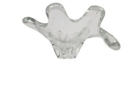 Murano - transparant kristal - vaas - Italie - 3e kwart 20e eeuw