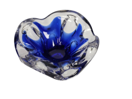 Josef Hospodska - Tsjechië - glasdesign - asbak - Chribska glassworks - 60's
