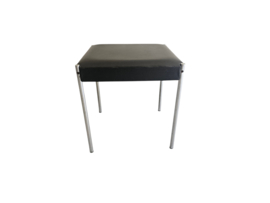 Kusch & Co - design Edlef Bandixen - Bauhaus stijl - kunstleer - chroom - Duitsland - 90's