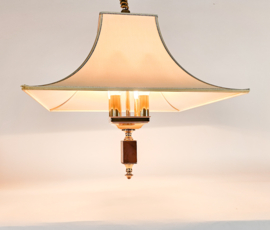 Herda Amsterdam - Trekpendel Hanglamp - Messing - Hollywood Regency Stijl - 70'S