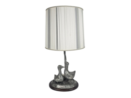 Etain - Tin - XL vloerlamp -  Decoratieve figuurlamp - 3e kwart 20e eeuw