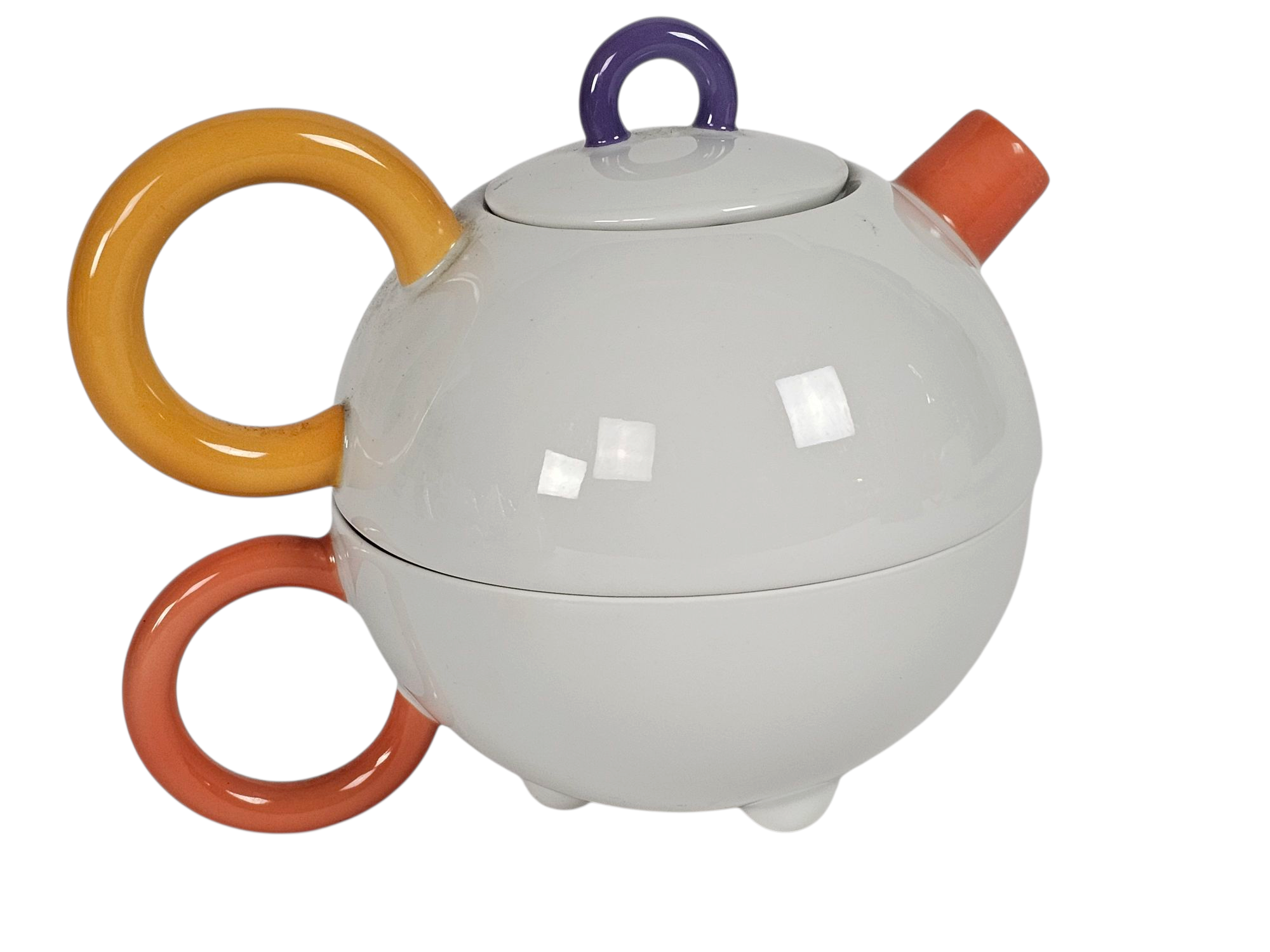 Matteo Thun voor Arzberg - theepot - Memphis stijl - Tea for one - Fantasia