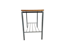 Stiemsma Rotterdam - bijzettafel - teakfineer - metaal - 1960's