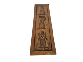 Volkskunst - Speculaasplank - Koekplank -  Antiek - 19e eeuw