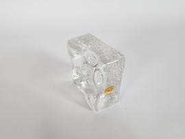 Royal Leerdam - glas - kristal  - asbak - 3e helft 20e eeuw