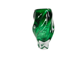 Josef Hospodska - Tsjechië - glasdesign - twisted vase  - Chribska glassworks - 60's