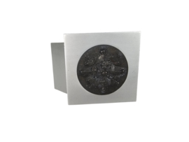 Interieur - deurklink - deurgreep - collectables - aluminium - brons - 3e kwart 20e eeuw