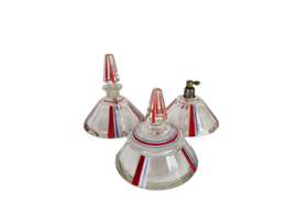 Karl Palda - Art Deco - toilet garnituur - Poederdoos - Parfumfles -  parfumverstuiver - Tsjechië - 1e kwart 20e eeuw