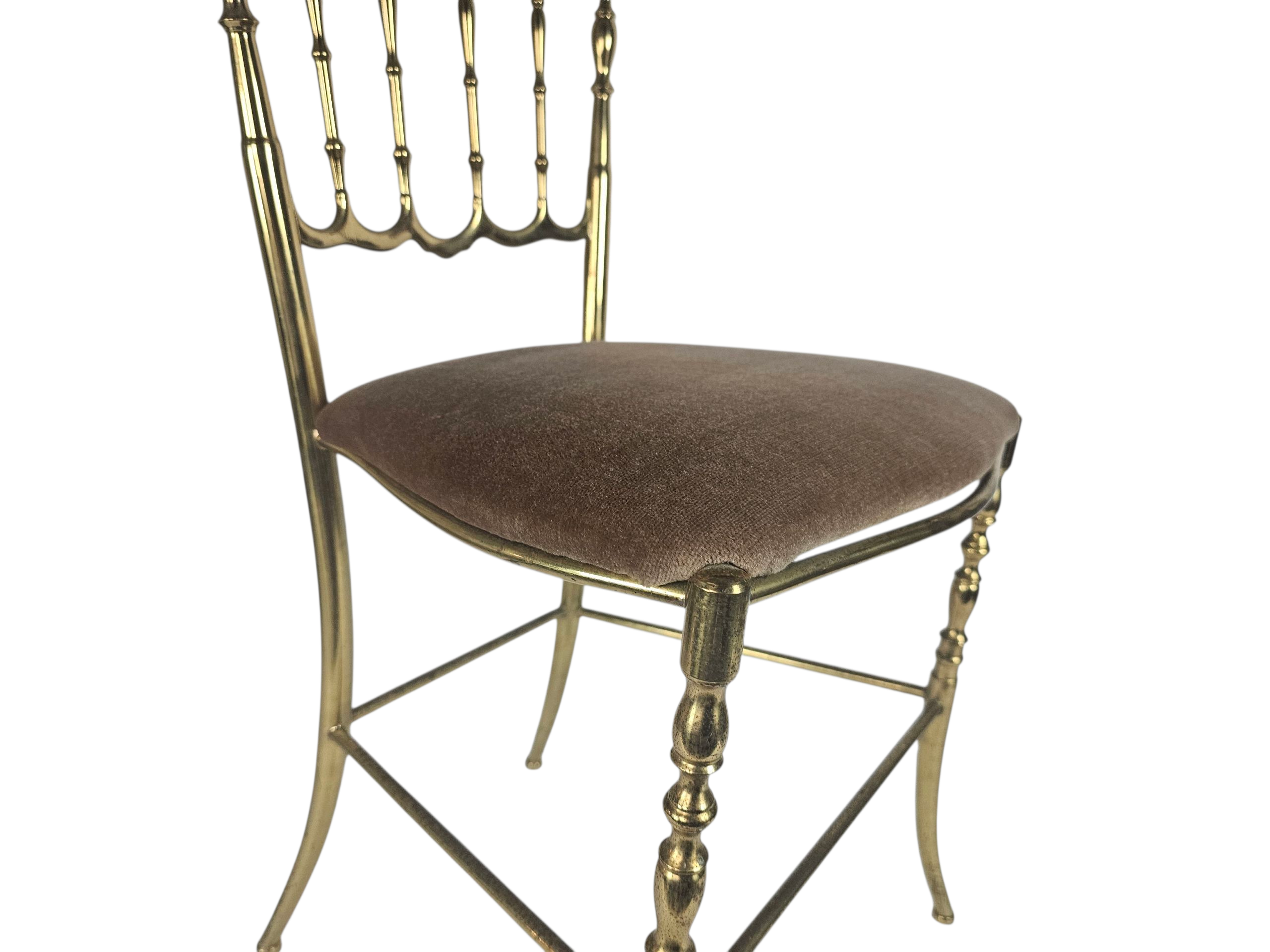 Italian design - Chiavari chair - High chair - messing - Italie - 1950's