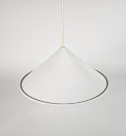 Vintage - Post Modern - UFO hanglamp - Louis Poulsen stijl  - emaillen - 80's
