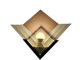 Leucos - Murano - wandlamp - Murano glas - metaal - 1960's