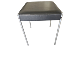 Kusch & Co - design Edlef Bandixen - Bauhaus stijl - kunstleer - chroom - Duitsland - 90's