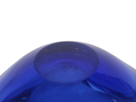 Murano - Murano Sommerso - asbak - schaal - cobalt blauw - 1960's