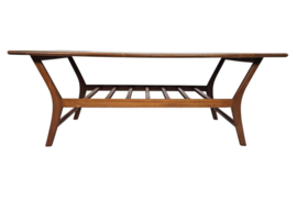 Louis van Teeffelen -  Vintage Teak Coffee Table for Wébé - 1960's