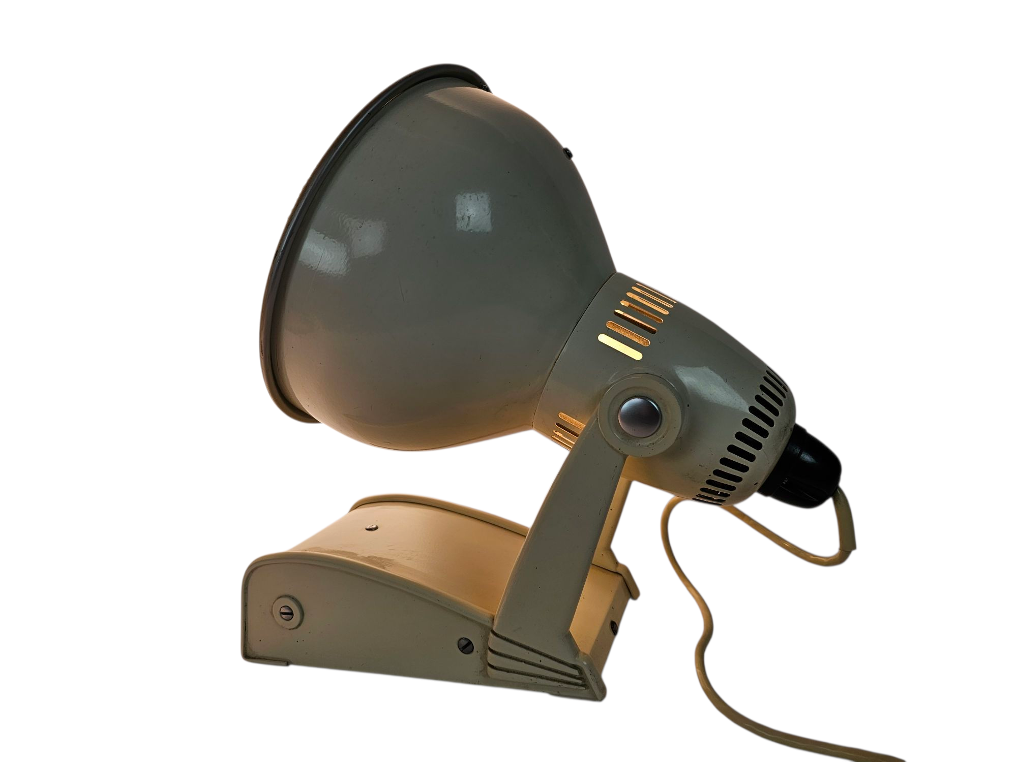 Dutch design- industrieel -  vintage Philips 11912/08 Biosol lamp - 500 W - 1950s