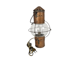 Scheepslamp - 'Union Lantern' - Maritiem verlichting - messing - 1e helft 20e eeuw