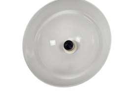 Art Deco stijl - opaline glas - koper armatuur - 1e helft 20e eeuw